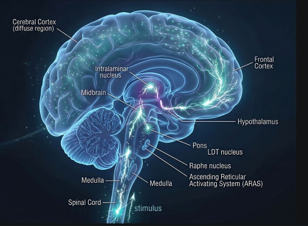 Ascending Reticular Activating System (ARAS).
