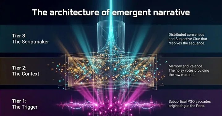 Internal memory and relevance competition visual from the Word chapter sequence