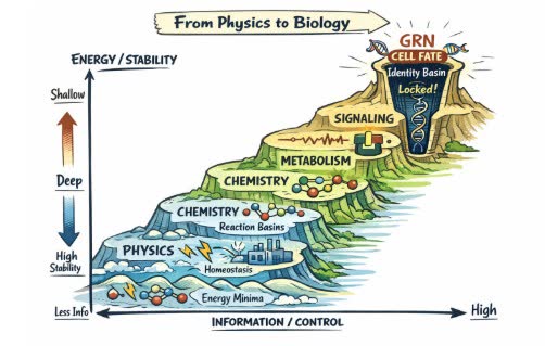 Attractor Evolution Steps
