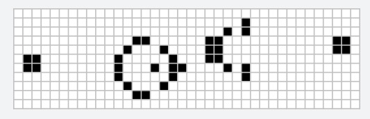 Conway's Game of Life · Blinkers, Gliders and Patterns