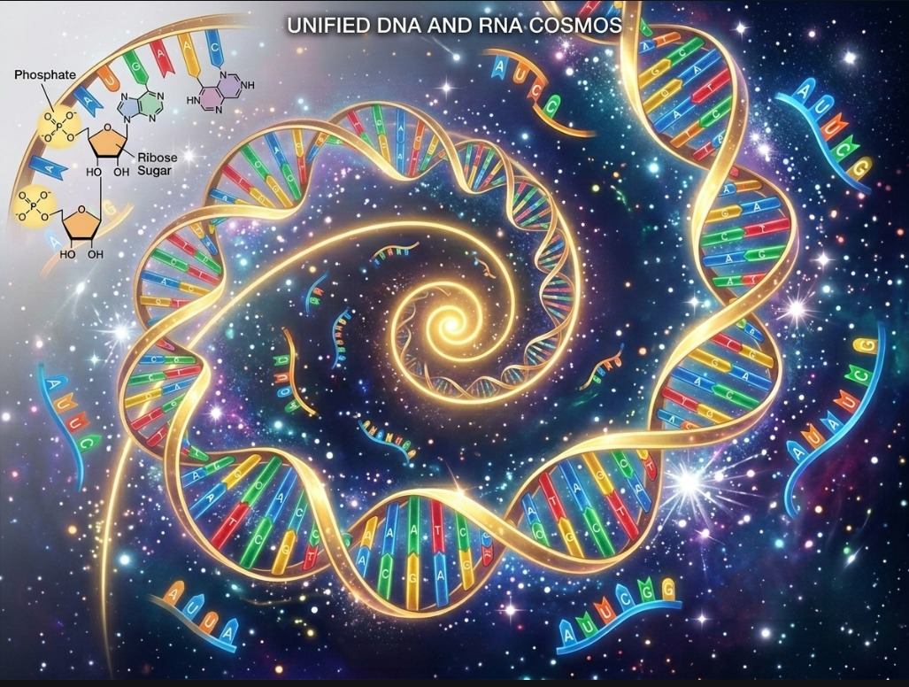 Unified DNA and RNA cosmos
