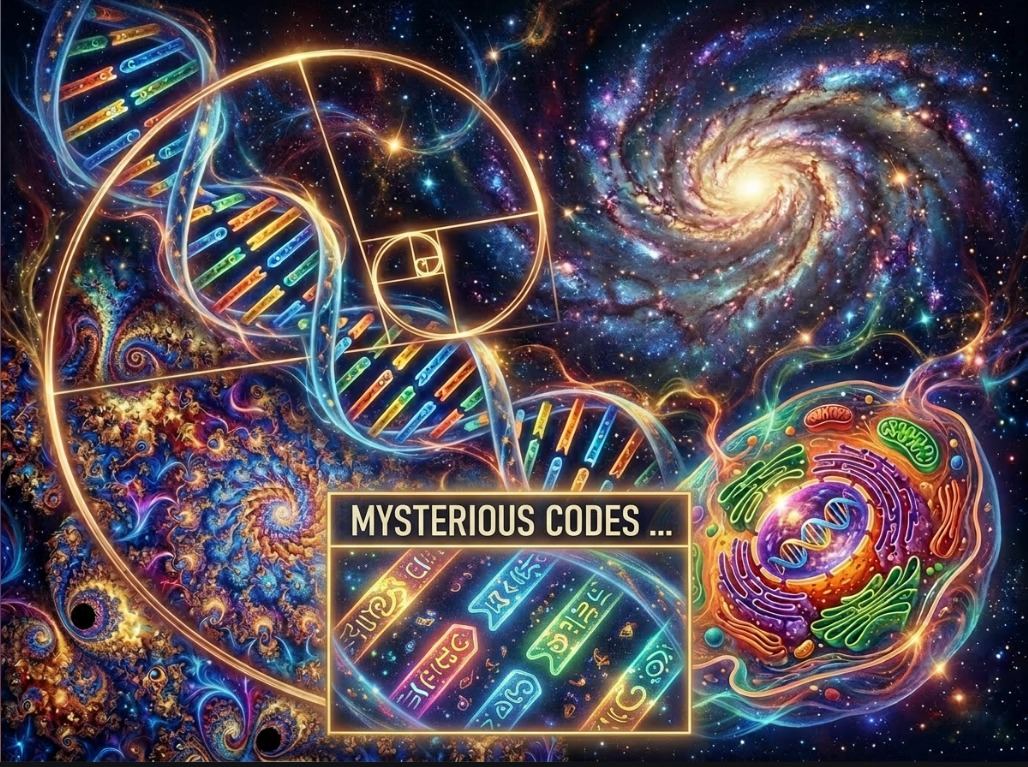 Mysterious codes visual