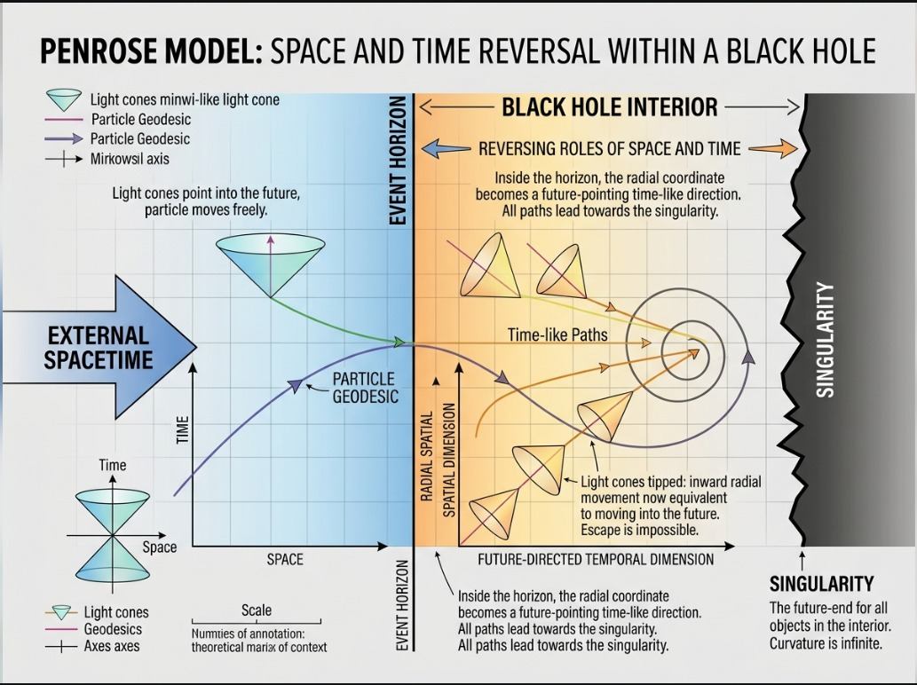 Penrose model diagram