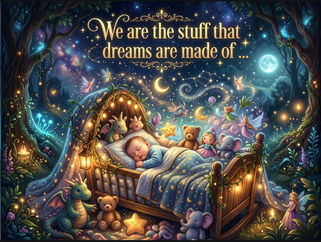 We are the stuff that dreams are made of