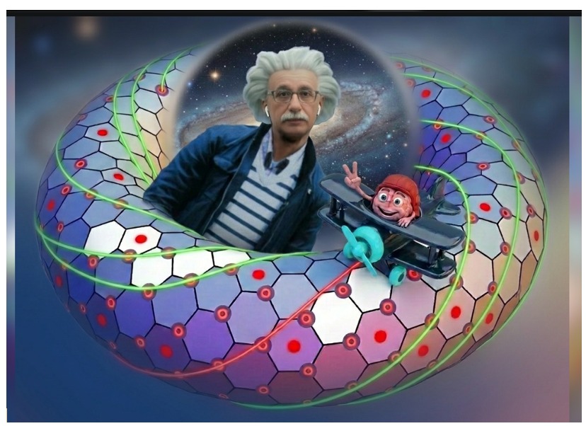 Einstein within a toroidal grid form